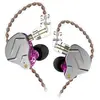 Ecouteurs SZSMART KZ-ZSN PRO courbés violets (In ear - sensibilité 109...