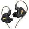 Ecouteurs SZSMART KZ EDX HIFI courbés noirs (In ear - sensibilité 112d...