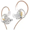 Ecouteurs SZSMART KZ EDX HIFI courbés couleur transparente (In ear - s...