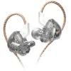 Ecouteurs SZSMART KZ EDX HIFI courbés gris (In ear - sensibilité 112db...