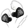 Ecouteurs SZSMART KZ-ZST X HIFI courbés avec microphone noir (In ear -...