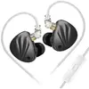 Ecouteurs SZSMART KZ KRILA HIFI courbés avec microphone noir (In ear -...