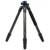 Benro FGP28C trépied Caméras numériques 3 pieds Noir, Bleu