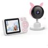 Babyphone vidéo Wi-Fi Caméra Moniteur Bébé - PIMPIMSKY - Tuya - Détect...