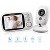 PIMPIMSKY Babyphone Vidéo Sans fil 3.2" LCD Couleur Caméra Bébé Survei...