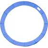 HOMCOM Couvre-ressort - Non spécifié - Trampoline 12FT - Ø 366 cm - Bleu - Rembourrage 15 mm