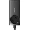BASEUS GAN3 PRO WALL CHARGER-POWERSTRIP 2XUSB + 2XUSB-C + AC, 65W PSZM
