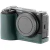 Tilta Étui en cuir pour appareil photo pour Sony ZV-E10 II - Vert