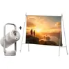 Vidéoprojecteur portable XGIMI Vibe One + écran de projection nomade