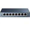 C2G TP-Link TL-SG108 Non-géré Gigabit Ethernet (10/100/1000) Noir