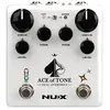 NUX Ace of Tone NDO-5 Pédale d'overdrive double empilage Blanc