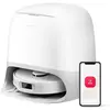 Roborock Qrevo Curv S5X robot aspirateur laveur avec station d’accueil