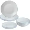Bergner - Service de table San Ignacio blanc/bleu - 12 pièces OS