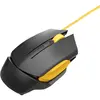ochama Souris filaire ergonomique à haute précision - Noir / jaune