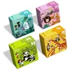 Mideer- Lot de 4 Puzzles, MD3164
