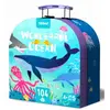 Mideer Ma Valise Puzzle Océan 104 Pcs Bleu