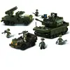 Sluban Sluban M38-B6800 - Army Set - Char + Lance Roquettes + Jeep