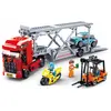 Sluban Jeu De Construction De Transport De Camions En Ville 542 Pièces