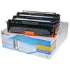 Inconnu G&G Printing Lot de 2 Toners compatibles avec HP 125A, 128A, CF373AM, CF371AM et Cyan, Magenta, Jaune