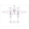 P-38l-5-l0 Lightning - 1:72e - Hobby Boss
