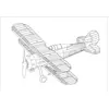 Raf Gladiator - 1:72e - Hobby Boss