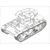 Soviet T-26 Light Infantry Tank Mod.1935 - 1:35e - Hobby Boss