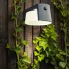 Lutec Moon solaire Applique murale LED avec détecteur de mouvements, 6906001118,