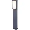 Lutec 7193001118 Qubo Lampadaire extérieur LED LED intégrée 15 W anthracite