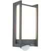 Applique LED extérieure Lutec QUBO 5193002118 blanc chaud anthracite