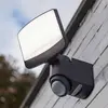 LUTEC Spot d extérieur LED Sunshine, détecteur, 18 cm