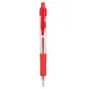 DSB Stylo Bille Grip Encre Gel Rétractable Pointe 0,7mm Encre Rouge