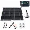 SIOKS Kit Panneau Solaire 80w 100a 12v Batterie Chargeur Contrôleur Ca...