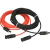 SIOKS Câble D'Extension De Panneau Solaire Avec Connecteur Mc4 Rouge +...