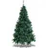 COSTWAY 210 cm Arbre de Noël artificiel, Sapin de Noël avec support mé...