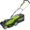 Greenworks Tondeuse à gazon et batterie 2 Ah 2 x 40V G40LM35 2501907UC