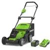 Greenworks Tools G40Lm41 K4 40 V 40 cm Tondeuse à Gazon, 144 W, 40 V