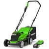 Tondeuse à gazon greenworks gd24lm33k4