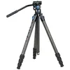 Sirui Traveler 124 trépied vidéo carbone avec tête fluide VA-5