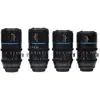 SIRUI Mars 1.33x T2 à T2.9 Ensemble d'objectifs Cine anamorphiques, Kit d'objectifs MFT (24 mm, 35 mm, 50 mm, 75 mm M4/3 Objectifs cinéma anamorphiques)