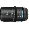 Sirui Astra anamorphique 75mm T1.8 x1.33 AF flare bleu - monture L