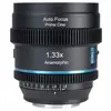 Sirui AF 20mm T1.8 1.33X S35 anamorphique monture E Blue Flare
