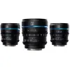 Sirui Nightwalker Series 24, 35&55mm T1.2 S35 Objectif Ciné à mise au ...