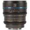 Sirui Nightwalker Series 35mm T1.2 S35 Manual Focus Cine Lens E Mount, gun metal grey