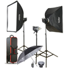 Godox MS200-D kit flash 3 torches 200 Ws