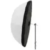 Godox Diffuseur pour Parapluie parabolique Transparent de 165 cm (Noir/Argent)