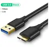 UGREEN Câble USB 3.0 mâle A / Micro B . 1m