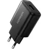 Ugreen Chargeur Mural Usb-c Qc 3.0 Et Usb-c 18w