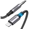 Ugreen Câble audio aux pour iPhone mfi Lightning - mini-jack 3,5 mm 1 m, gris