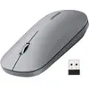 UGREEN Souris sans Fil Plate Silencieuse 2,4 GHz 4000 DPI Régléable Wireless Mouse Mince Compatible avec Mac Ordinateur PC Portable Tablette (Gris)