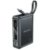 Awei Powerbank avec câble intégré P87K 10000Mah Noir/Noir 30W